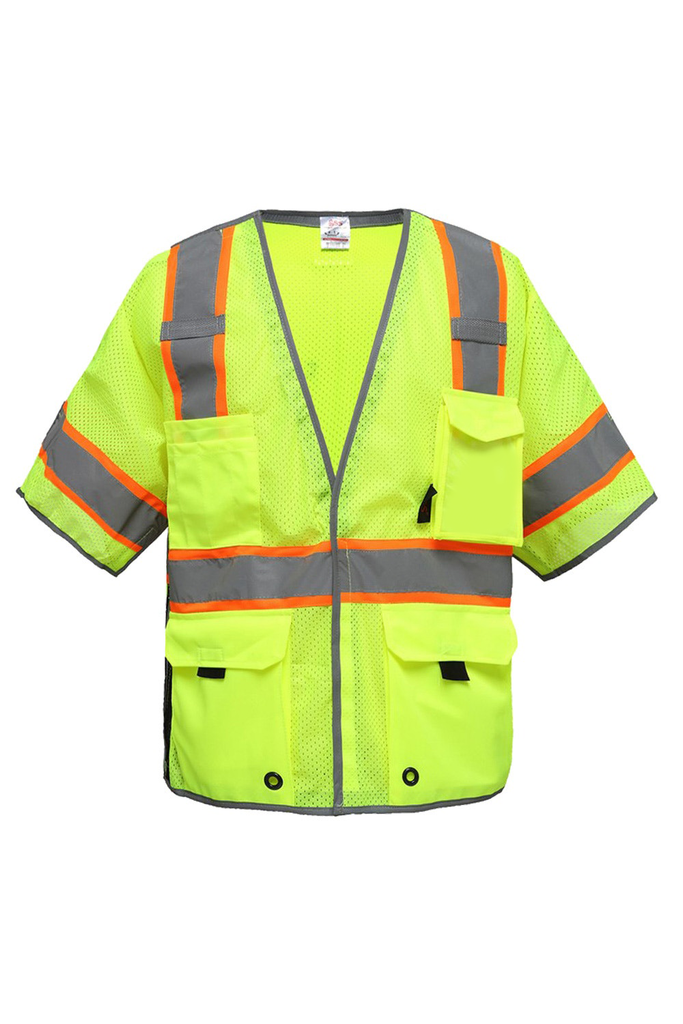 Class 3 Hi Vis Reflective Safety Vest