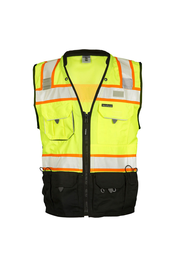 Black Series Class 2 Surveyors Safety Vest