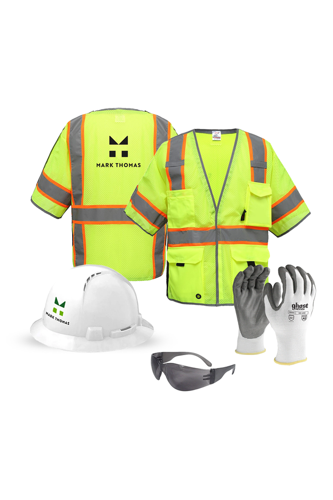 D: Safety Gear/Class 3 Vest Set - Construction Management Team