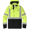 ANSI 107 Class 3 Waterproof Insulated Ripstop Bomber Jacket