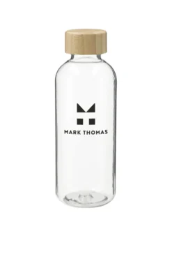 Reusable Bottle with 100% Bamboo Lid