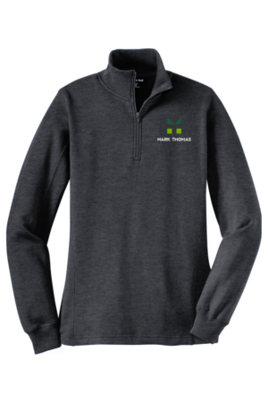 Women's 1/4-Zip Sweatshirt - Image 2