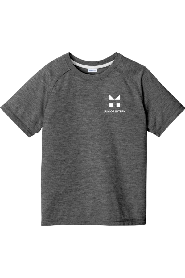 Youth Tri-Blend Wicking Raglan Tee