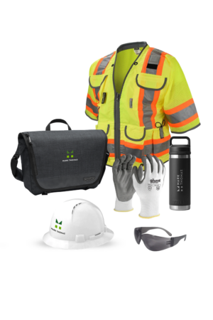 B: Messenger/Heavy Duty Vest Bag Set - Survey Team