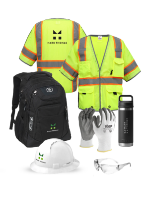 A: Backpack/Class 3 Reflective Vest Set - Sanitary District Team