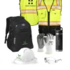 A: Backpack/Class 2 Surveyors Vest Set - Sanitary District Team