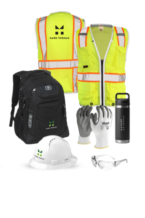 A: Backpack/Class 2 Hyper-Lite Vest Set - Sanitary District Team