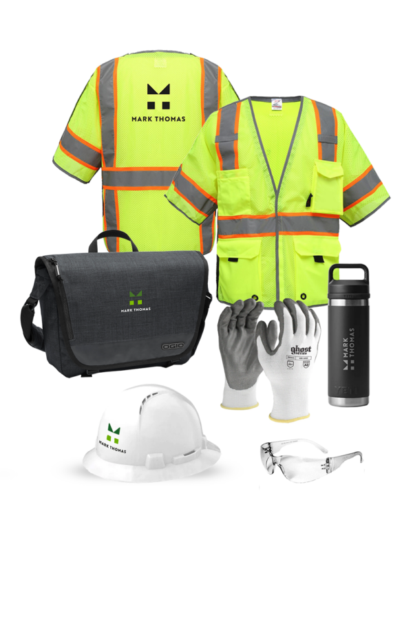 B: Messenger Bag/Class 3 Reflective Vest Set - Sanitary District Team