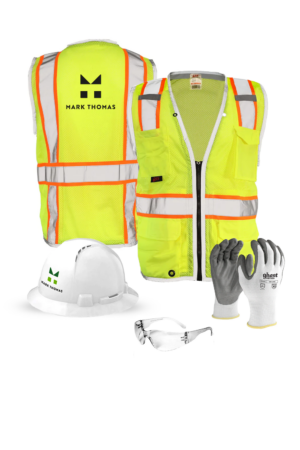 D: Safety Gear/Class 2 Hyper-Lite Vest Set - Sanitary District Team