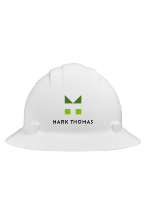 Full Brim Hard Hat with Vented Design