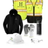 C: Sweatshirt/Class 2 Surveyors Vest Set - Sanitary District Team