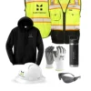 C: Sweatshirt/Class 2 Surveyors Vest Set - Survey Team