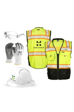 D: Safety Gear/Class 2 Surveyors Vest Set - Construction Management Team
