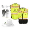 D: Safety Gear/Class 2 Surveyors Vest Set - Sanitary District Team