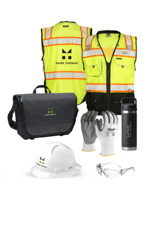 B: Messenger Bag/Class 2 Surveyors Vest Set - Construction Management Team