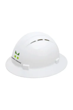 Full Brim Hard Hat with Vented Design