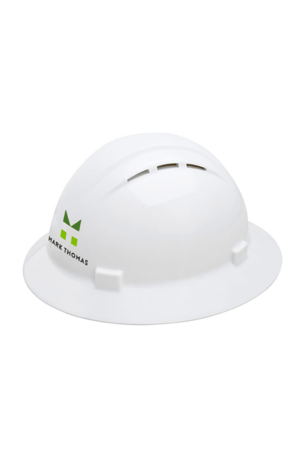 Full Brim Hard Hat with Vented Design