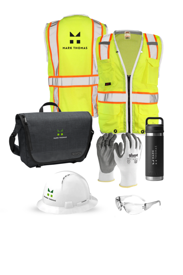 B: Messenger Bag/Class 2 Hyper-Lite Vest Set - Sanitary District Team