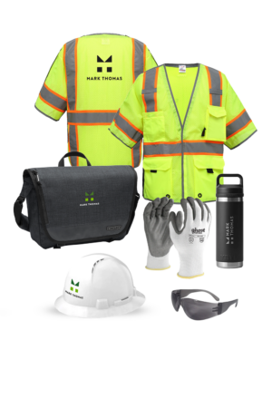 B: Messenger Bag/Class 3 Reflective Vest Set - Sanitary District Team