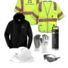 C: Sweatshirt/Class 3 Reflective Vest Set - Sanitary District Team