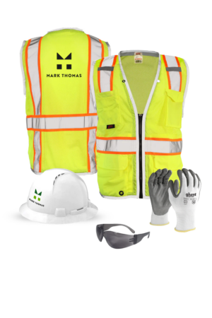 D: Safety Gear/Class 2 Hyper-Lite Vest Set - Construction Management Team