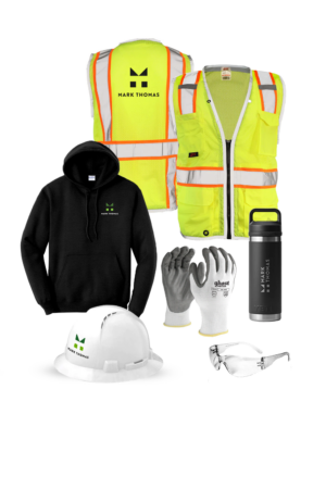 C: Sweatshirt/Class 2 Hyper-Lite Vest Set - Construction Management Team