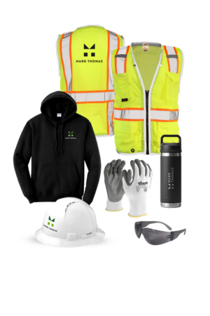 C: Sweatshirt/Class 2 Hyper-Lite Vest Set - Construction Management Team