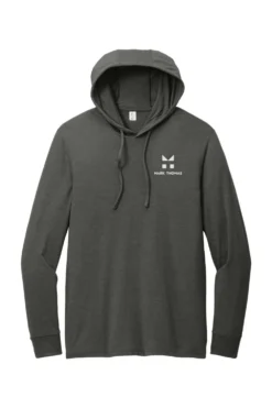 Alternative view of Unisex Tri-Blend Hoodie Tee