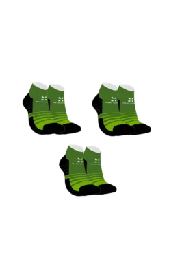 3-Pair Bundle - High-Speed Athletic Ankle Socks | Design 1