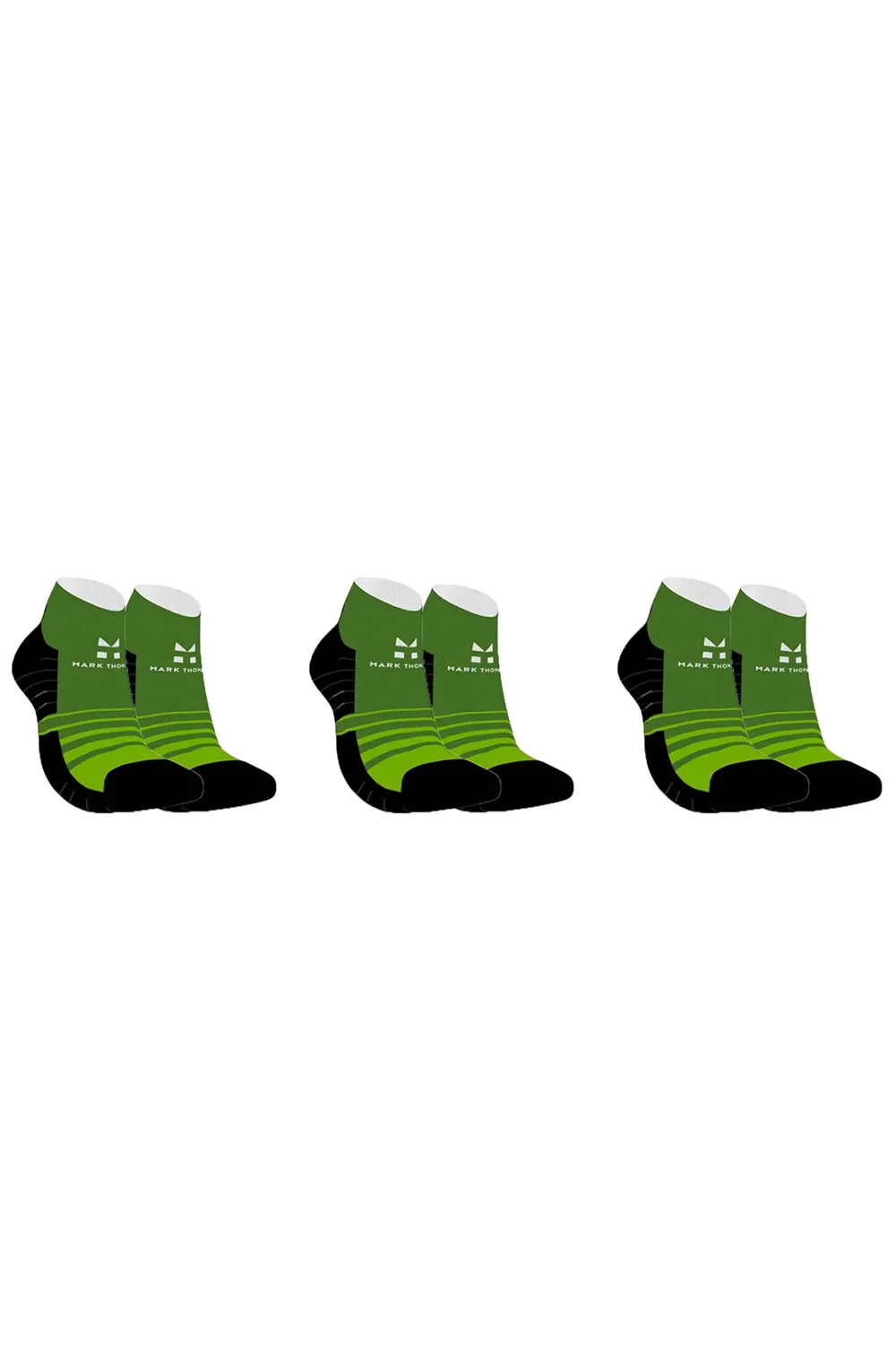 3-Pair Bundle | Athletic Ankle Socks Vol 1.
